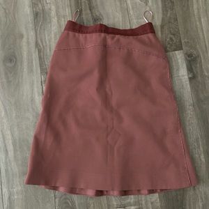 Louis Vuitton Pink Wool Skirt-Size 36- US0